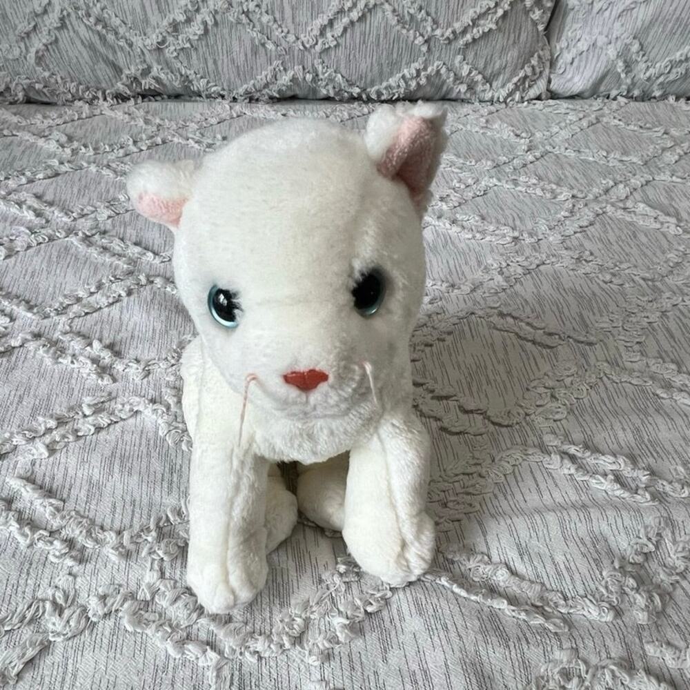Ty Beanie Babies Buddies Flip the Cat Realistic Stuffed Animal Plush 1999
